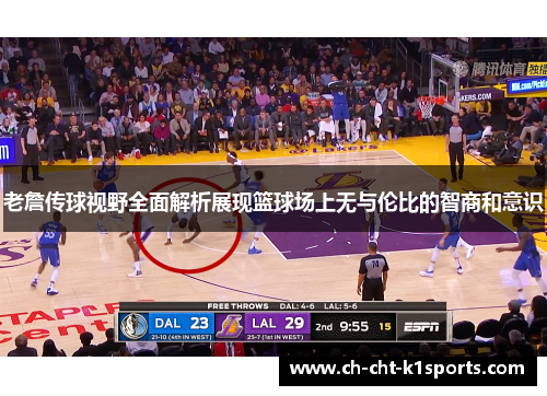 老詹传球视野全面解析展现篮球场上无与伦比的智商和意识