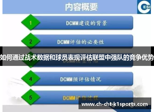 如何通过战术数据和球员表现评估联盟中强队的竞争优势