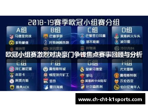 欧冠小组赛激烈对决豪门争锋焦点赛事回顾与分析